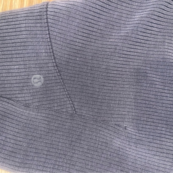 lululemon Ribbed Softstreme Zip-Leg High-Rise Cropped Pant - Picture 6 of 6